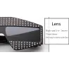 Gafas de solMarco de rinocerontes - gafas de sol sobredimensionadas