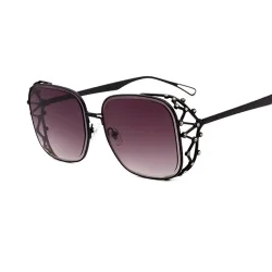 Gafas de solGafas de sol vintage Steampunk Square Rhinestone Glasses