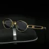 Retro Steampunk Small Round Sunglasses Unisex UV400