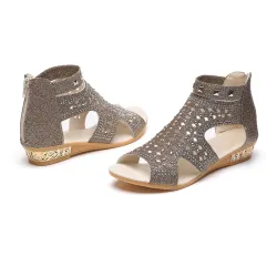Mode Rivet Gladiator Sandalen