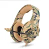 PS4 PC Xbox Um - fones de ouvido camuflagem - fone de ouvido com microfone
