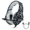 PS4 PC Computer Xbox Yksi - camouflage kuulokkeet - kuulokkeet mikrofonin kanssa