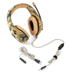 AuricularesPS4 PC Computer Xbox Uno - auriculares camuflaje - auriculares con micrófono