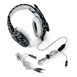 AuricularesPS4 PC Computer Xbox Uno - auriculares camuflaje - auriculares con micrófono