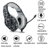 AuricularesPS4 PC Computer Xbox Uno - auriculares camuflaje - auriculares con micrófono