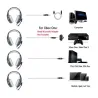 AuricularesPS4 PC Computer Xbox Uno - auriculares camuflaje - auriculares con micrófono