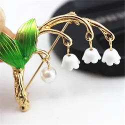 BrochesLily del valle de la perla - broche