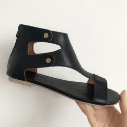Sandali in pelle Gladiatore Donna