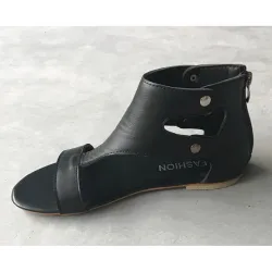 Leren Gladiator DamessandalenSandalen