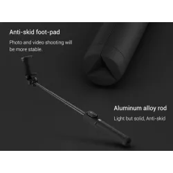 Original Xiaomi handhållen Mini Foldable Tripod 2 i 1 Monopod Selfie Stick Bluetooth Wireless