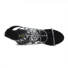 SandaliasSandalias sexy de tacón alto - con perlas / clavos - longitud del tobillo / cremallera trasera