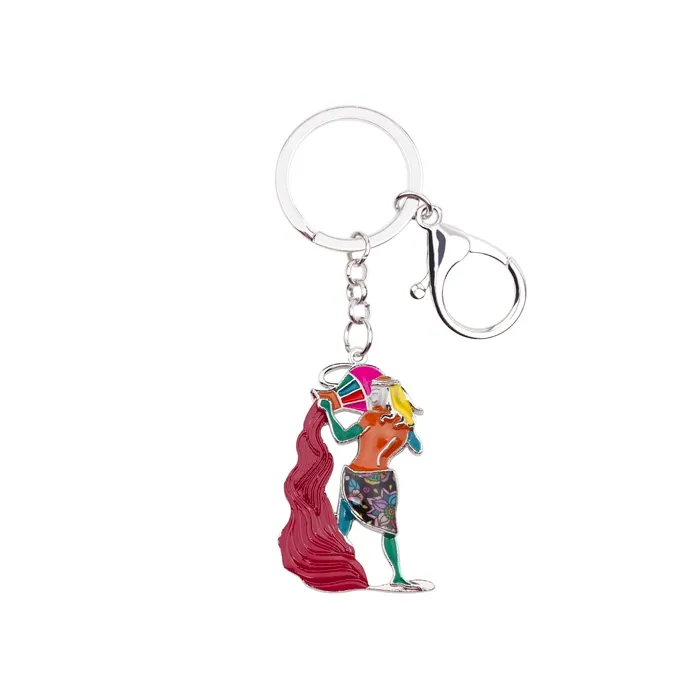 Aquarius Zodiac Sign Keychain (käytetty) Key