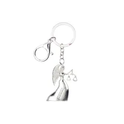 Libra Zodiac Kirjoittaja Keychain Key