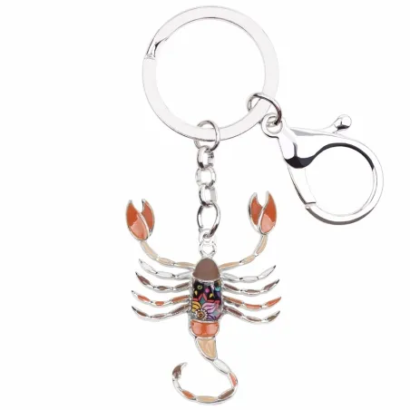llaveroScorpio Zodiac Sign Keychain Teclado