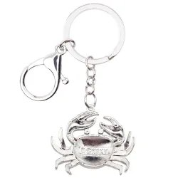 Syöpä Zodiac Kirjoittaja Keychain Key
