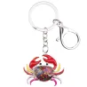Syöpä Zodiac Kirjoittaja Keychain Key