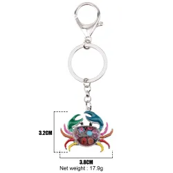 llaveroCáncer Zodiac Sign Keychain Teclado