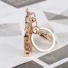 Rhinestone & crystal handbag - keychain