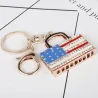 Rhinestone & crystal handbag - keychain