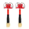 TX RX RC Drone RHCP 3dBi 60mm Kort FPV 4-blad Clover Antenna SMA / RP-SMA