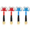 TX RX RC Drone RHCP 3dBi 60mm Kort FPV 4-blad Clover Antenna SMA / RP-SMA
