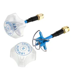 TX RX RC Drone RHCP 3dBi 60mm lyhyt FPV 4-leaf Clover Antenna SMA / RP-SMA