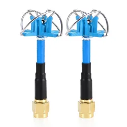 TX RX RC Drone RHCP 3dBi 60mm Kort FPV 4-blad Clover Antenna SMA / RP-SMA