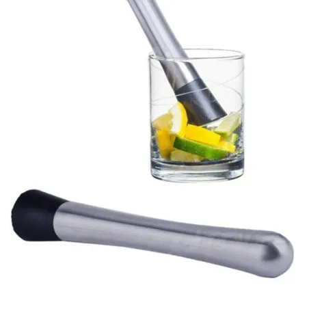BarCocktail fruit muddler - mezclador de barras de acero inoxidable - triturador