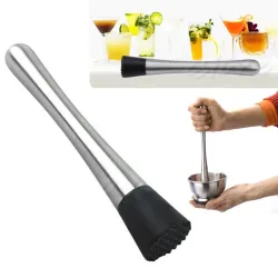 Cocktail hedelmä muddler - ruostumattomasta teräksestä valmistettu baari