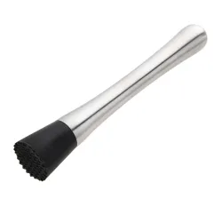 Cocktail fruit muddler - stainless steel bar mixer - crusher