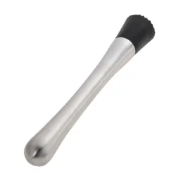 Cocktail fruit muddler - stainless steel bar mixer - crusher