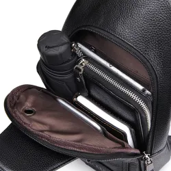 Borsa da uomo in vera pelle