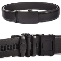 Cowhide Genuine Leather Automaattinen Buckle Belt