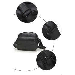 Bolsoscuero genuino - crossbody - bolso del hombro
