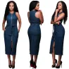 Abito Jeans midi - con cerniera