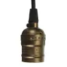 Accesorios de iluminaciónE27 Soporte de base de lámpara retro Edison