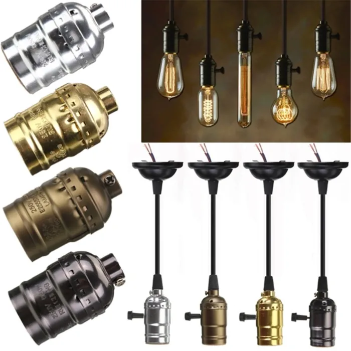 E27 Vintage retro Edison lamp base holderLighting fittings