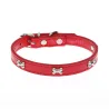 Collares & Correas5 Colores Piel de PU resistente para perros de mascotas