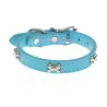 Collares & Correas5 Colores Piel de PU resistente para perros de mascotas