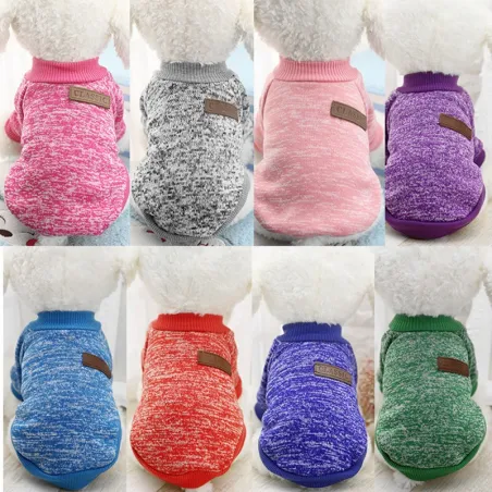 Maglione di cane classico morbido