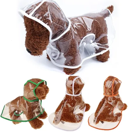 Ropa & zapatosTacón de lluvia para perros - transparente