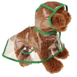 Dog raincoat - transparent