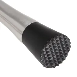 Cocktail fruit muddler - stainless steel bar mixer - crusher