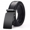 Cowhide Genuine Leather Automatic Buckle Belt