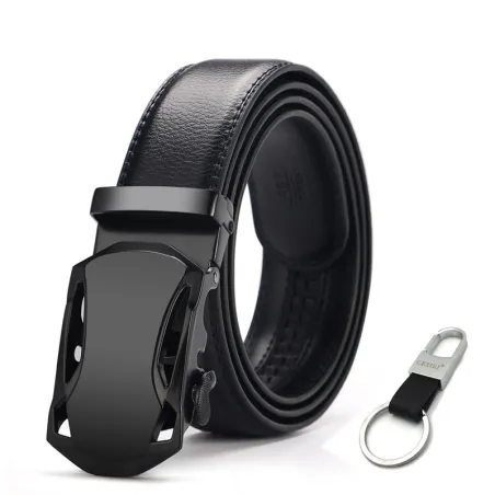 Cowhide Genuine Leather Automaattinen Buckle Belt