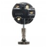 Vintage - retro Edison lamp - E27 bulb socket - aluminum