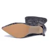 BotasBotas de verano de Mid-Half Thin High Heels Pointed Toe Zipper