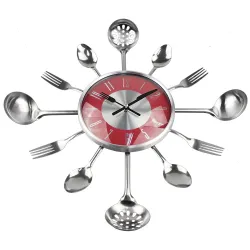 RelojesReloj de pared de metal de 18 pulgadas