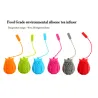 Infusor de téSilicona bolsas de té de búho filtro infuser