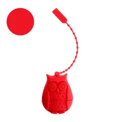 Silicone owl teepussit suodattaa infuser